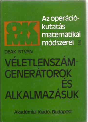 Dek Istvn - Vletlenszm-genertorok s alkalmazsuk