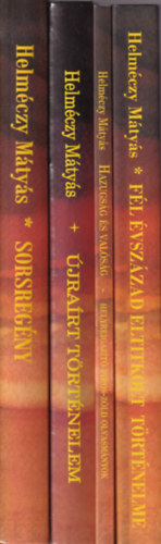 3 db Helm�czy M�ty�s: Sorsreg�ny, �jra�rt t�rt�nelem 1900-1950, F�l �vsz�zad eltitkolt t�rt�nelme.