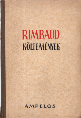Rimbaud - Arthur Rimbaud költemények