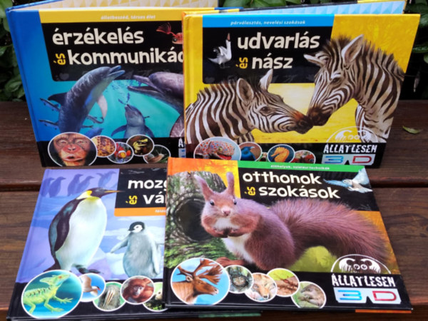 KNYVMENT AJNLAT, 4DB. llatlesen. Udvarls s nsz+rzkels s kommunikci+Otthonok s szoksok+Mozgs s vndorls