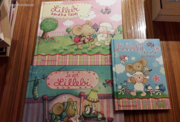 Nina Steinbeck - Lillebi k�nyvcsomag (Lillebi �s bar�tai, Lillebi bar�tra tal�l, J� �jt, Lillebi!)
