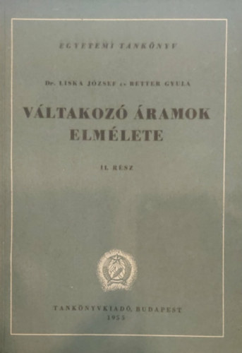 Dr. Liska J.- Retter Gy. - V�ltakoz� �ramok elm�lete II. r�sz