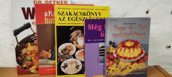 Szakácskönyvek könnyvcsomagja