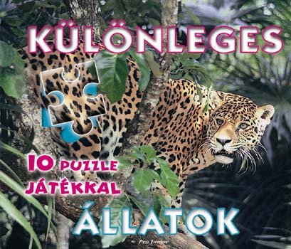 Különleges állatok - 10 puzzle játékkal