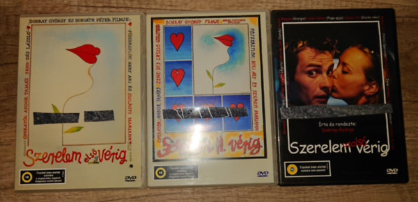 Dobray Gyrgy - 3 DVD Dobray Gyrgytl: Szerelem els vrig, Szerelem msodik vrig, Szerelem utols vrig