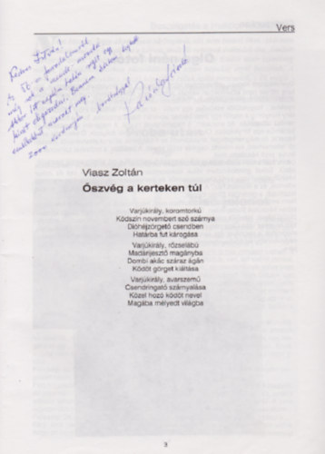 A Lidrcfny (Kultrlis kzleti magazin) II/3. 2000. sz (Dediklt)