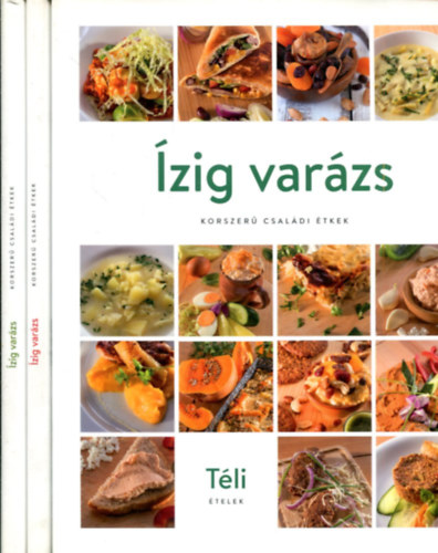 T�bb szerz� - 3 db �zig var�zs - korsze� csal�di �tkek (t�l, ny�r, tavasz)