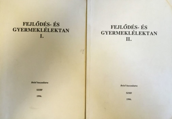 Fejlds- s gyermekllektan I-II.