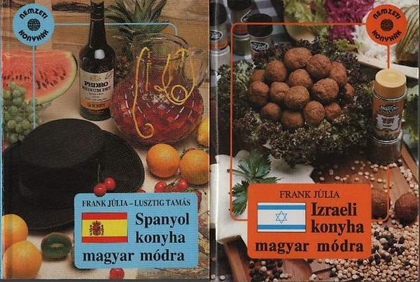 Frank Jlia-Lusztig Tams - Spanyol konyha magyar mdra + Izraeli konyha magyar mdra