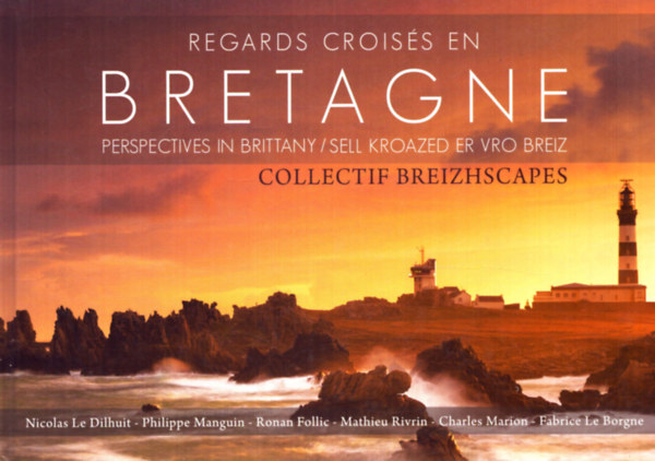 Philippe Manguin, Ronan Follic, Mathieu Rivrin, Charles Marion, Fabrice Le Borgne Nicolas Le Dilhuit - Regads croiss en Bretagne - Perspectives in Brittany - Sell kroazed er vro Breiz (3 nyelv)