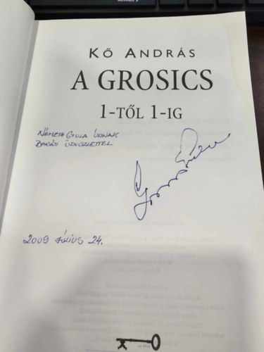 K Andrs - A Grosics (Grosics ltal dediklt)