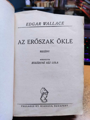 Edgar Wallace - Az erszak kle