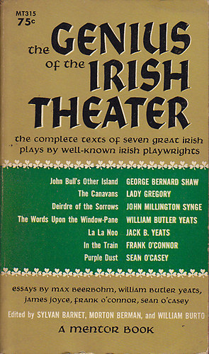 Sylvan-Berman, Morton-Burto, William  Barnet (ed.) - The Genius of the Irish Theater