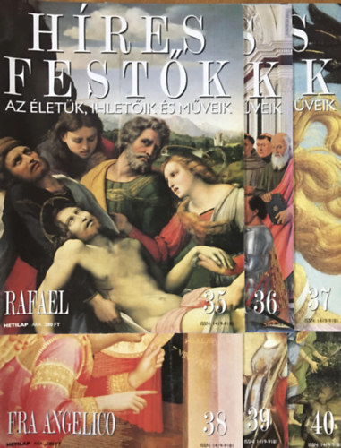 Híres festők (Az életük, ihletőik és műveik) 35-40 (6 db)