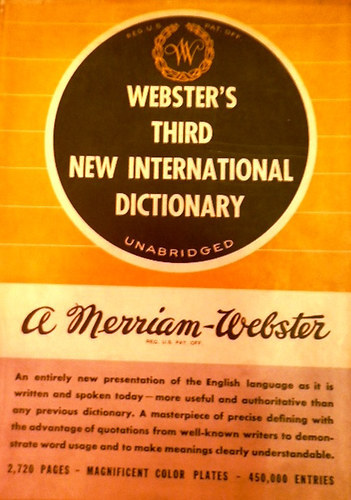 Webster's Third New International Dictionary /Unabridged/