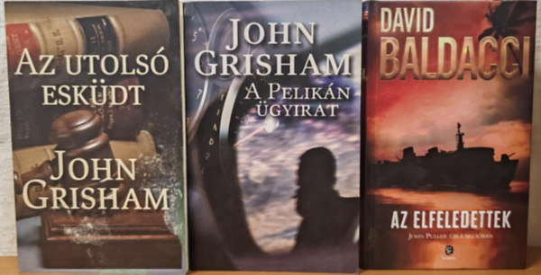 David Baldacci John Grisham - Krimi knyvcsomag