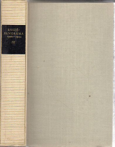 Essz�panor�ma  1900-1944. III. (t�red�k)