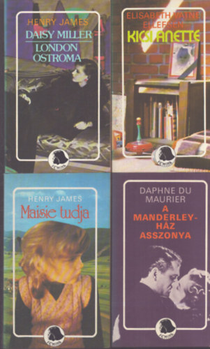 Daphne Du Maurier, Henry James, Elisabeth Vatne Ellefsen - 4db regény a Femina sorozatból: A Manderley-ház asszonya - Maisie tudja - Kicsi Anette - London ostroma