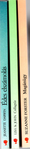 Lisa St. John, Suzanne Forster Jeanette Darwin - 3. db Vörös Rózsa könyv , 1. Magánügy, 2. Csillagtűz, 3. Édes elszámolás