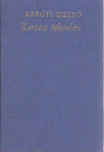 Baróti Dezső - Kortárs útlevelére