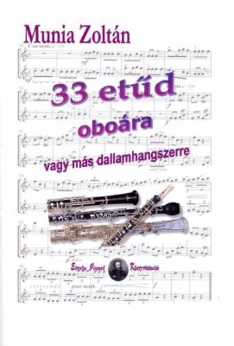 33 et�d obo�ra vagy m�s dallamhangszerre
