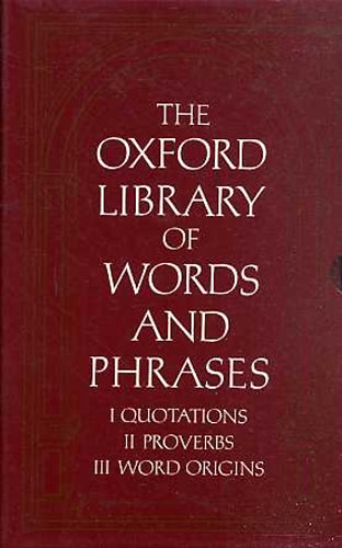 The Oxford Library of Words and Phrases
