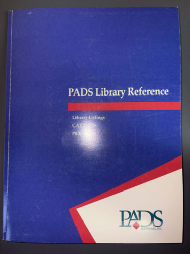PADS Library Reference (Library Listings - CAE Decals - PCB Decals)