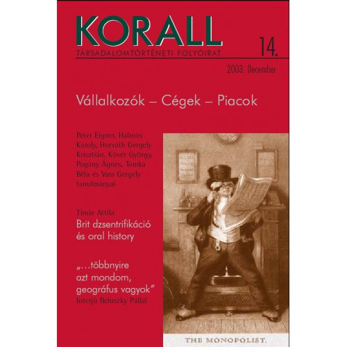 Korall T�rsadalomt�rt�neti Foly�irat 2003/14.