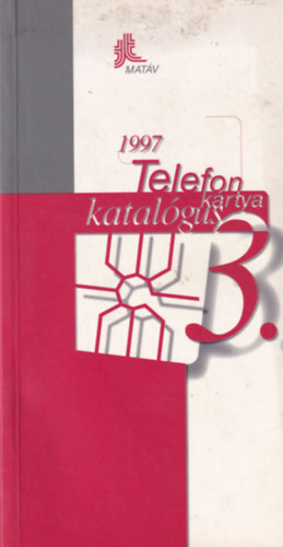 Matv telefonkrtya katalgus 3. (1997)