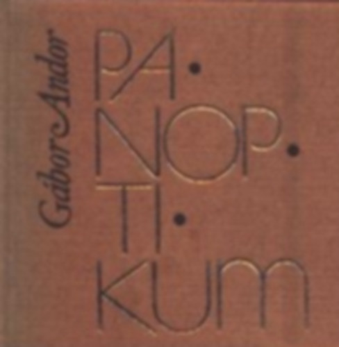 G�bor Andor - Panoptikum (minik�nyv)