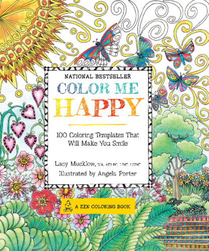 Color Me Happy - 100 Coloring Templates That Will Make You Smile