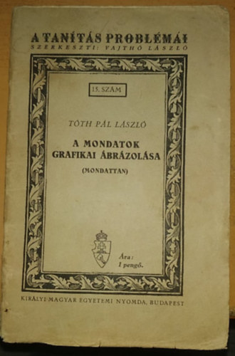 Tóth Pál László - A mondatok grafikai ábrázolása (mondattan)