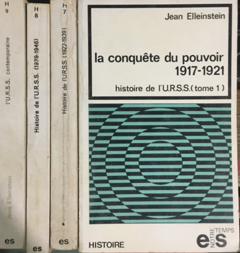 Jean Elleinstein - Histoire de l'URSS I-IV.
