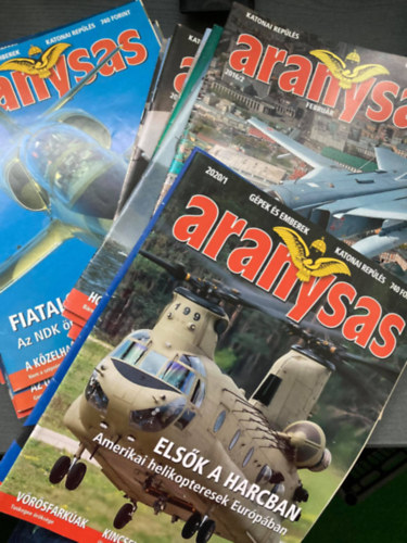 22 db Aranysas magazin vegyesen: 2016. vfolyam (2-12.), 2019. vfolyam (1-6. - 10-12.), 2020. vfolyam (1-2.)