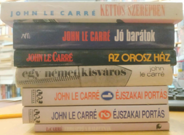 John le Carr - 7 db John le Carr: breszt a halottnak; jszakai ports 1-2. (I-II.); Egy nmet kisvros; Az Orosz hz; J bartok; Ketts szerepben