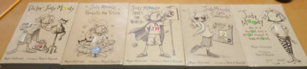 Megan McDonald - Peter H. Reynolds  (rajz) - 5 db Megan McDonald: Doctor Judy Moody + Predicts the Future + Saves the World! + Gets Famous! + Judy Moody