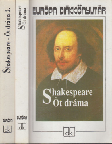 Williem Shakespeare - �t dr�ma I-II. (Eur�pa di�kk�nyvt�r)