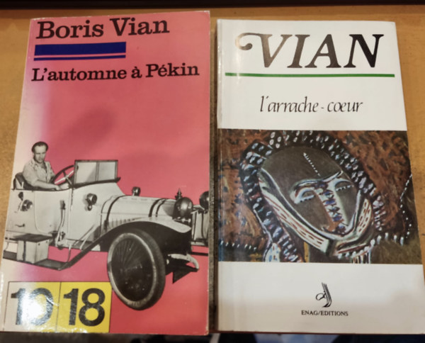 Boris Vian - 2 db Boris Vian: L'arrache-coeur + L'automne  Pkin