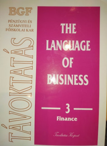 Grgnyi-Vrkonyi - The Language of Business 3. Finance
