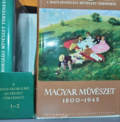 Balogh-Dercs�nyi-Garas-Gerevic - A magyarorsz�gi m�v�szet t�rt�nete 1-2. (A magyarorsz�gi m�v�szet a Honfoglal�st�l a XIX. sz�zadig / Magyar m�v�szet 1800-1945) - Harmadik, jav�tott kiad�s! (Egyedi term�kfot�)