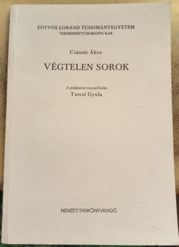 Császár Ákos - Végtelen sorok