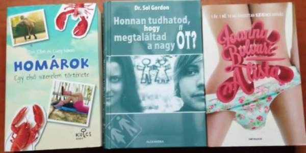 Bolouri Joanna Tom Ellen s Lucy Ivison - 3db Ncis knyv.Homrok,A lista,Honnan tudhatod, hogy megtalltad a nagy t?