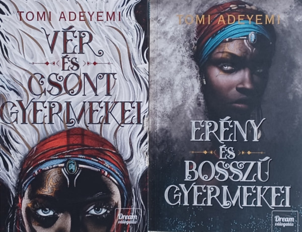 Tomi Adeyemi - Vr s csont gyermekei + Erny s bossz gyermekei (2 m)