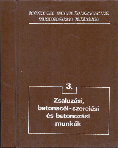 GSZI Munkaszervezsi Fosztly - Zsaluzsi, betonacl-szerelsi s betonozsi munkk