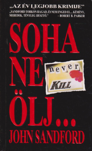 John Sandford - Soha ne ölj...