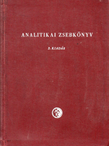 Bnyai-Kocsis-Dr. Mzor-Rdy - Analitikai zsebknyv