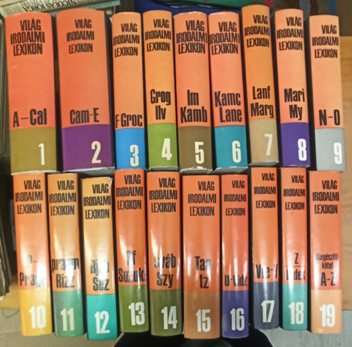 Kirly Istvn - Vilgirodalmi Lexikon 1-19.