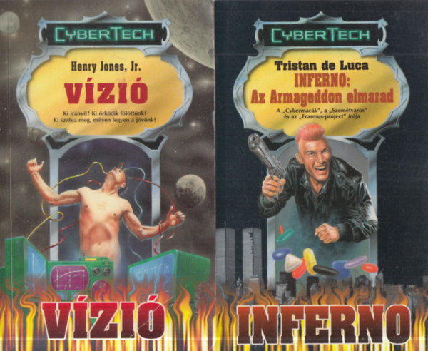 Henry Jones Jr. - 2 db. Cherubion fantasy: V�zi� + Inferno: Az Armageddon elmarad