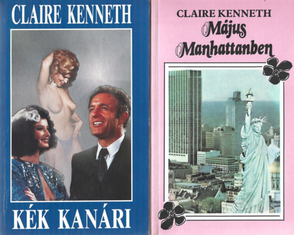 Claire Kenneth - 2 db knyv, Mjus Manhattanben, Kk kanri