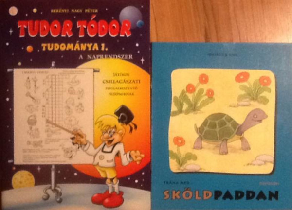 2 db Foglalkoztat fzet: Tudor Tdor tudomnya 1.-A naprendszer + Skldpadden (svd matematikai fogl. fzet)